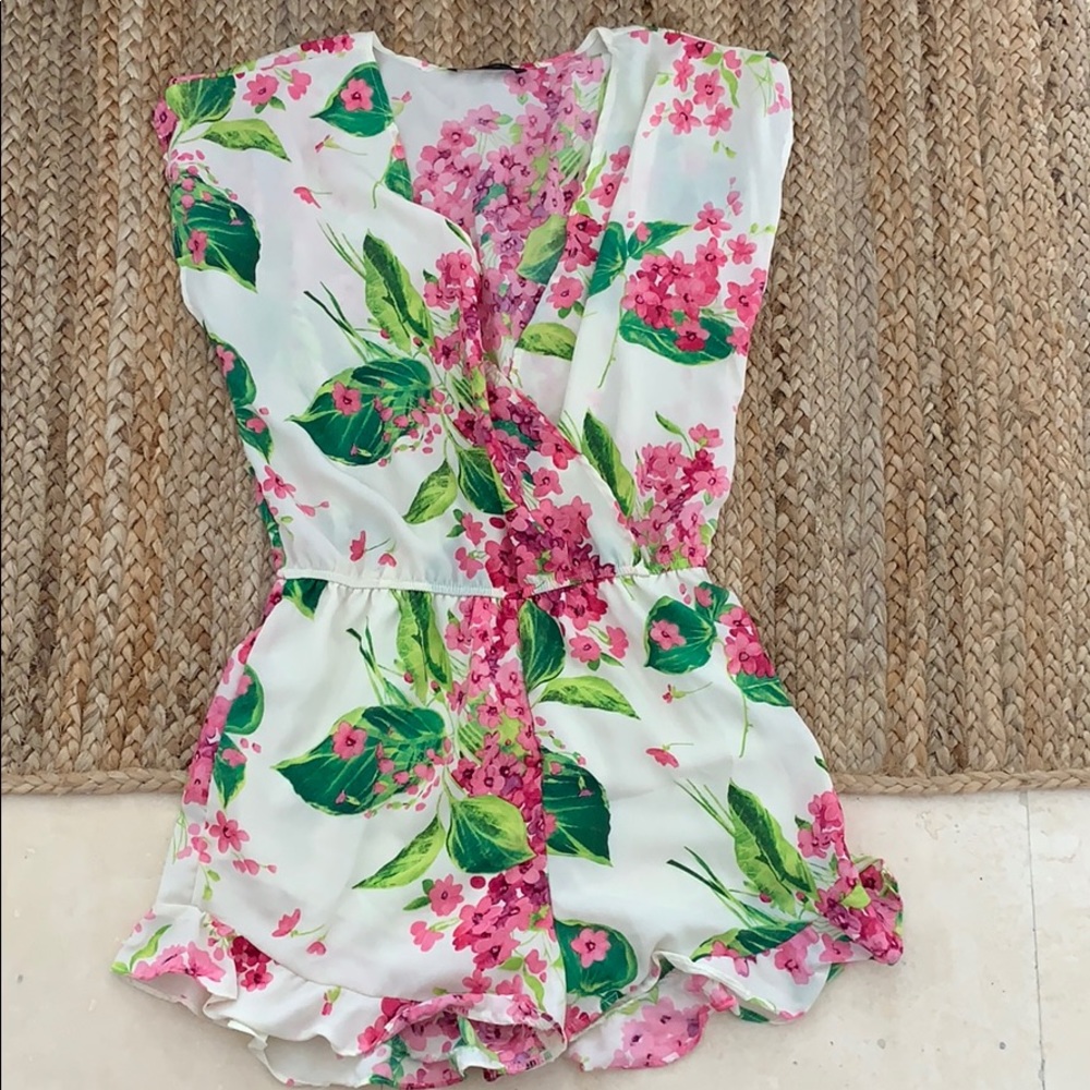 Flowery romper